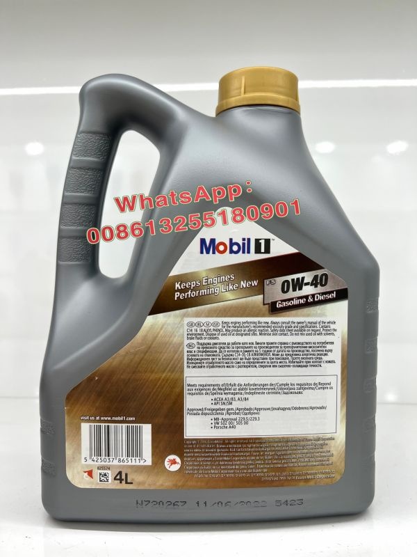 【新品】mobil-1 0W-40 4L 2本 Mobil 1™ 0W-40